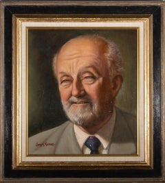 James Scrase - 20th Century Oil, Portrait of a Man