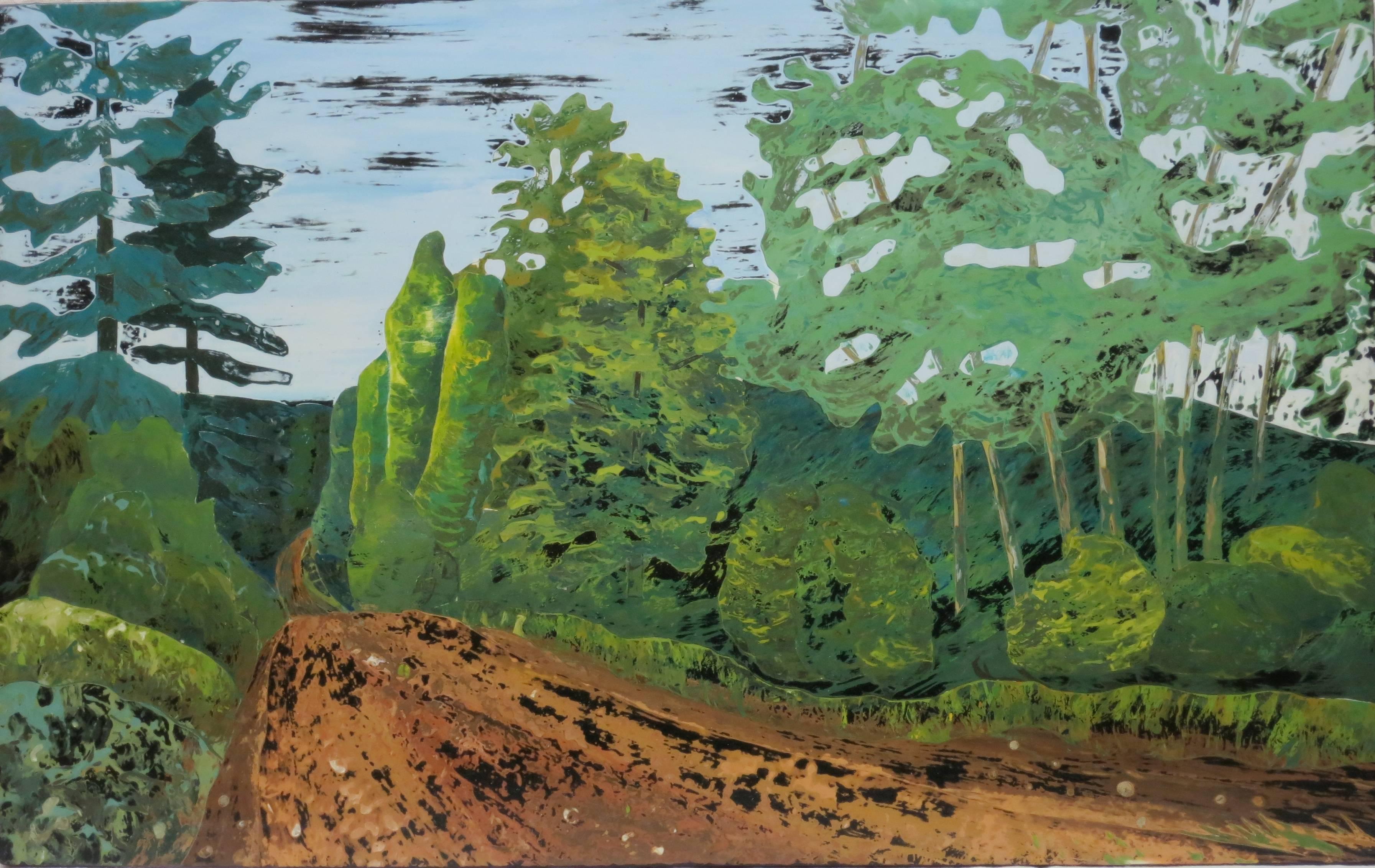 James Seffens Landscape Painting - Dirt Road