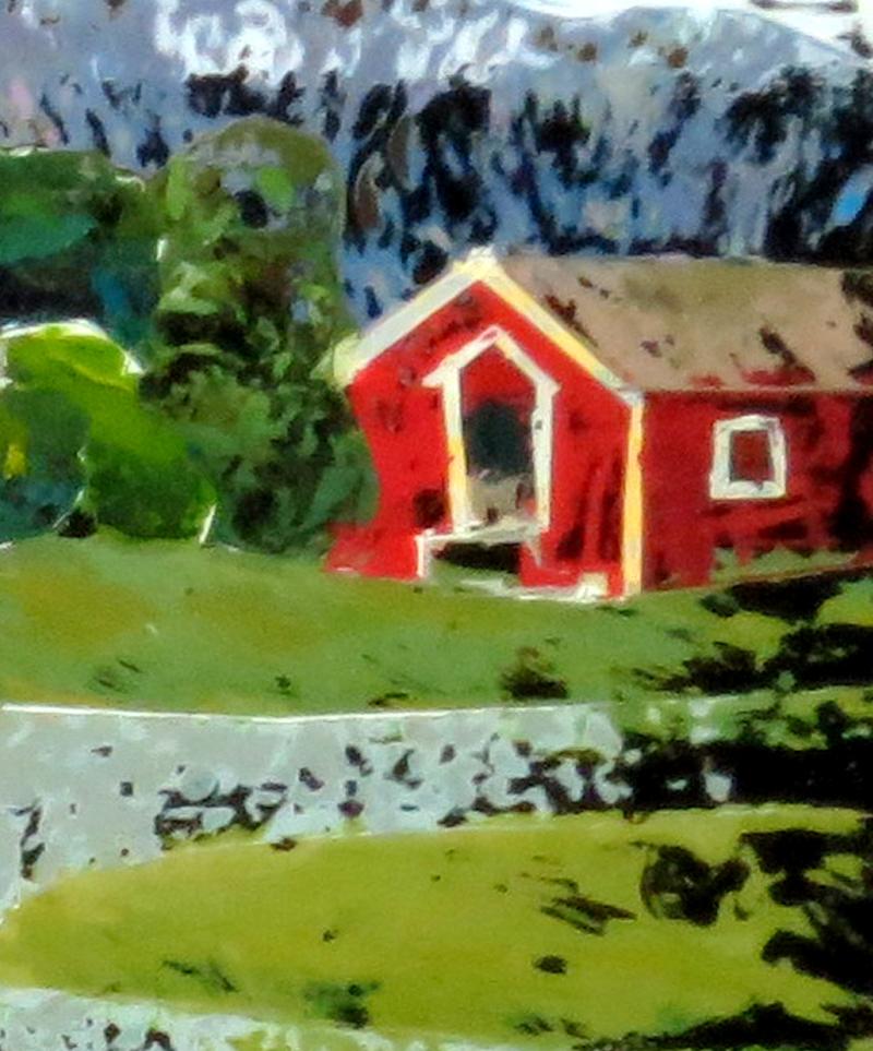 
James Seffens  is a self-taught artist, craftsman, toy-maker, sculptor, and a painter of landscapes and city scenes. Born and raised  in rural Ohio, he was surrounded by farmland, open air and an extended family. Country life instilled workman’s