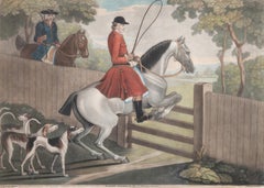 Ein Sprung aus dem Stand vor einem Tor