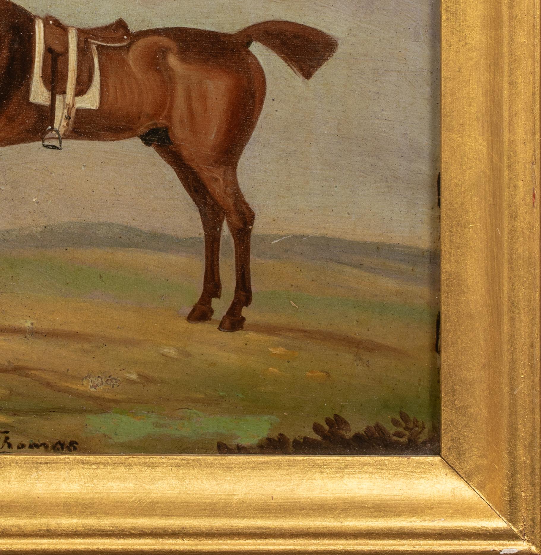 Portrait de Sir Thomas & Groom, 18e siècle 1