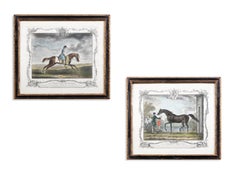Portraits of the Famous Horses 'Old Partner' & 'White Nose'