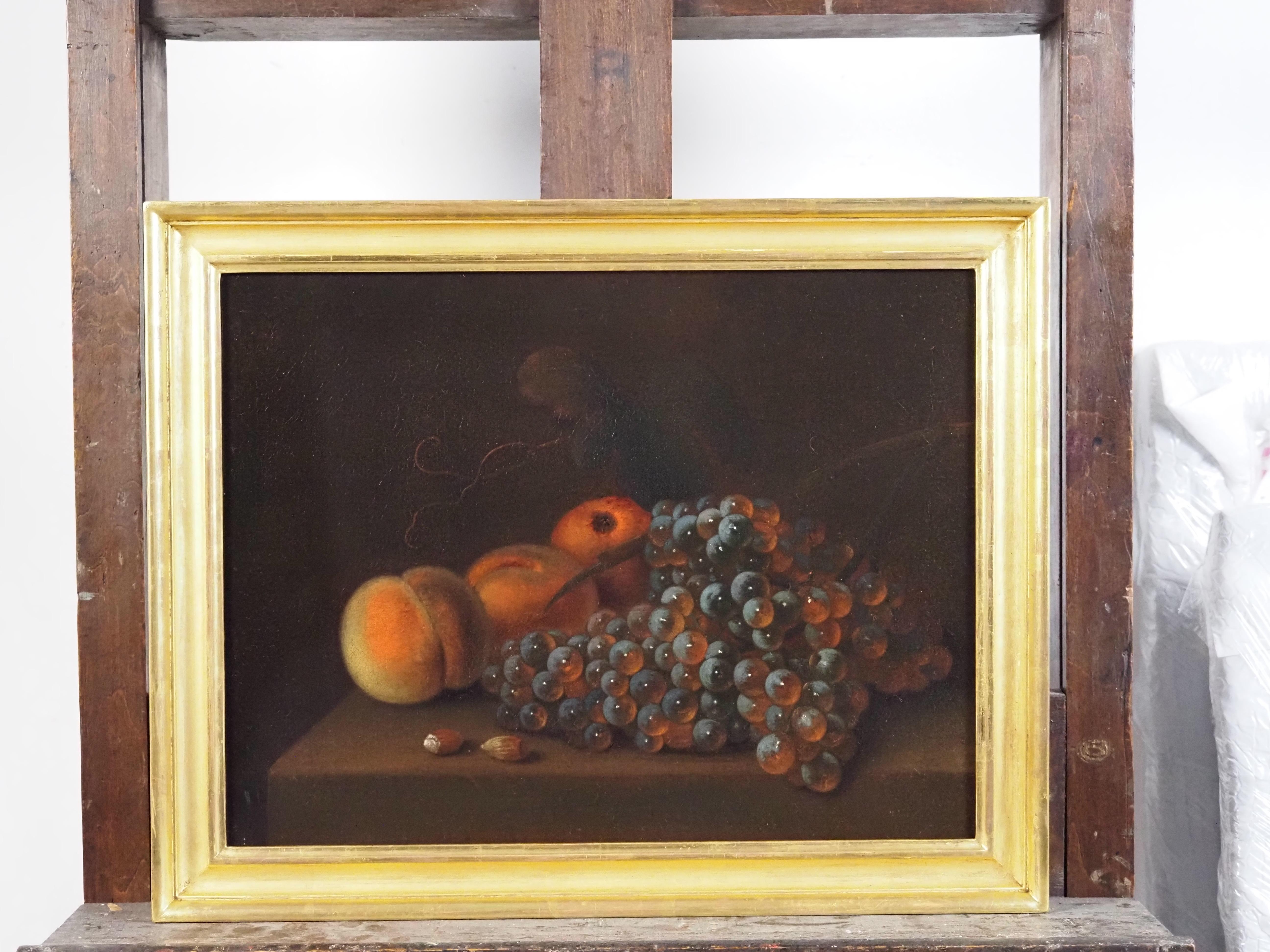Stilleben mit Früchten und Nüssen (Alte Meister), Painting, von James Shaw