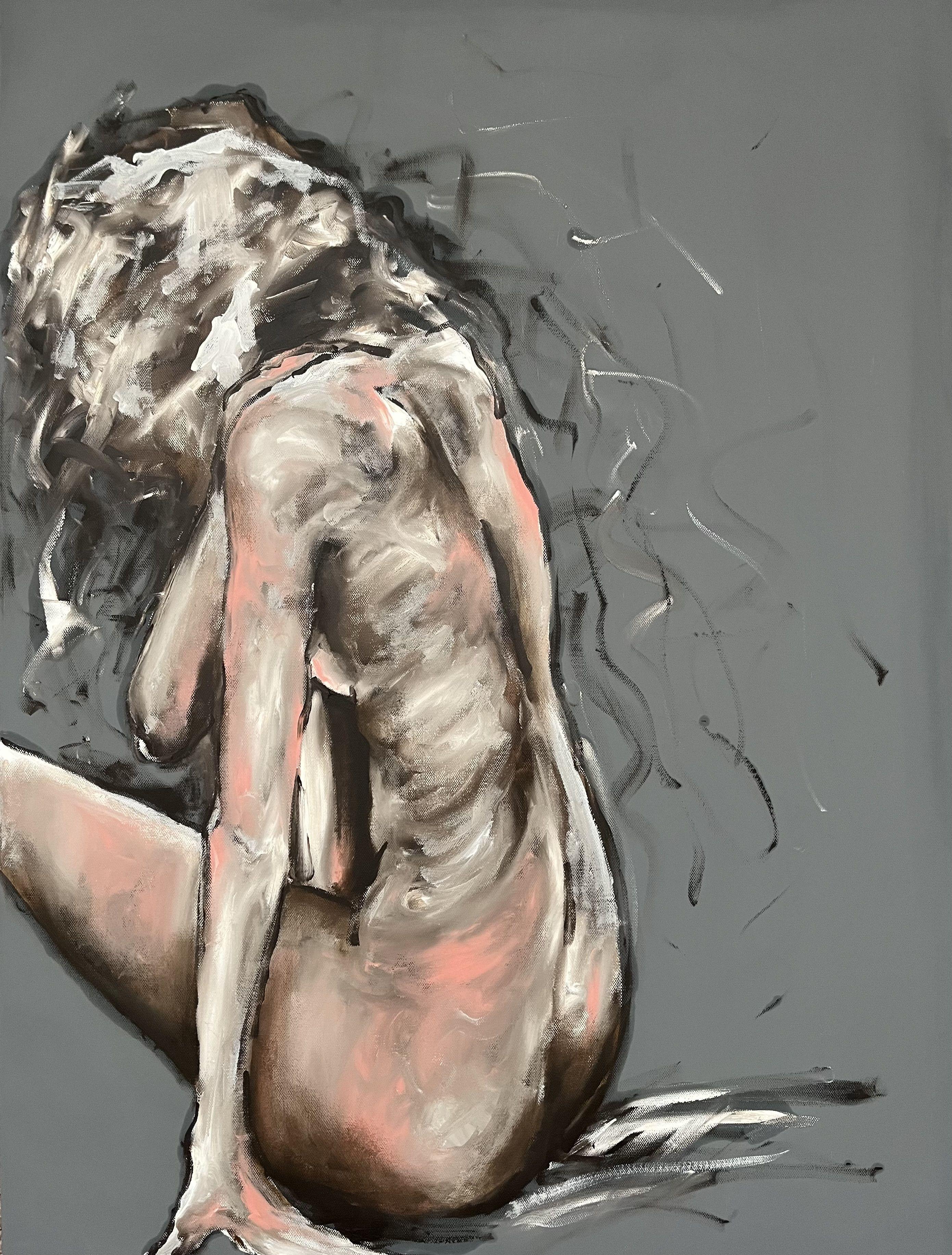 Onesto, Pittura, Olio su tela - Painting di James Shipton