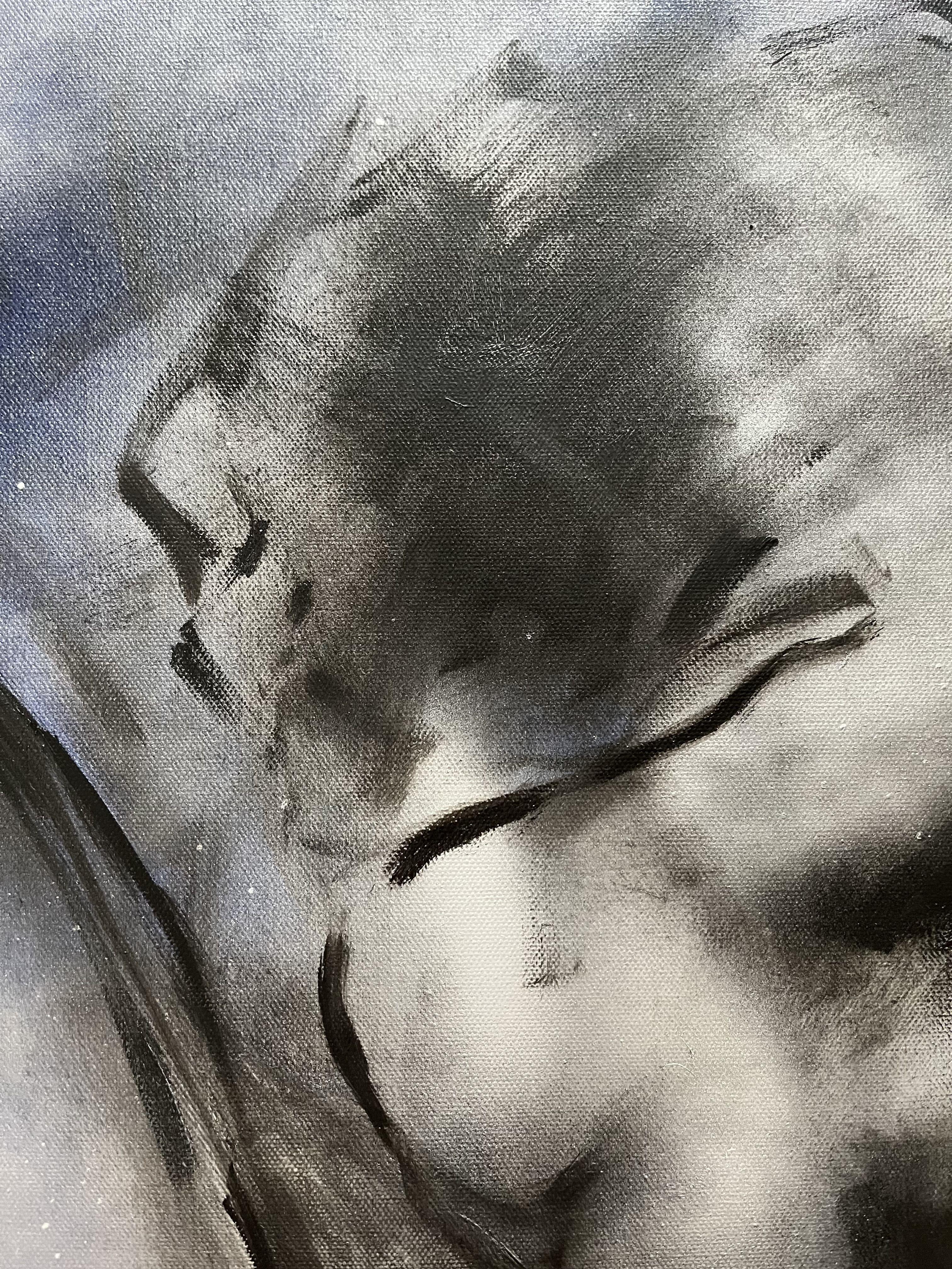 In the Moment, Painting, Oil on Canvas For Sale 2