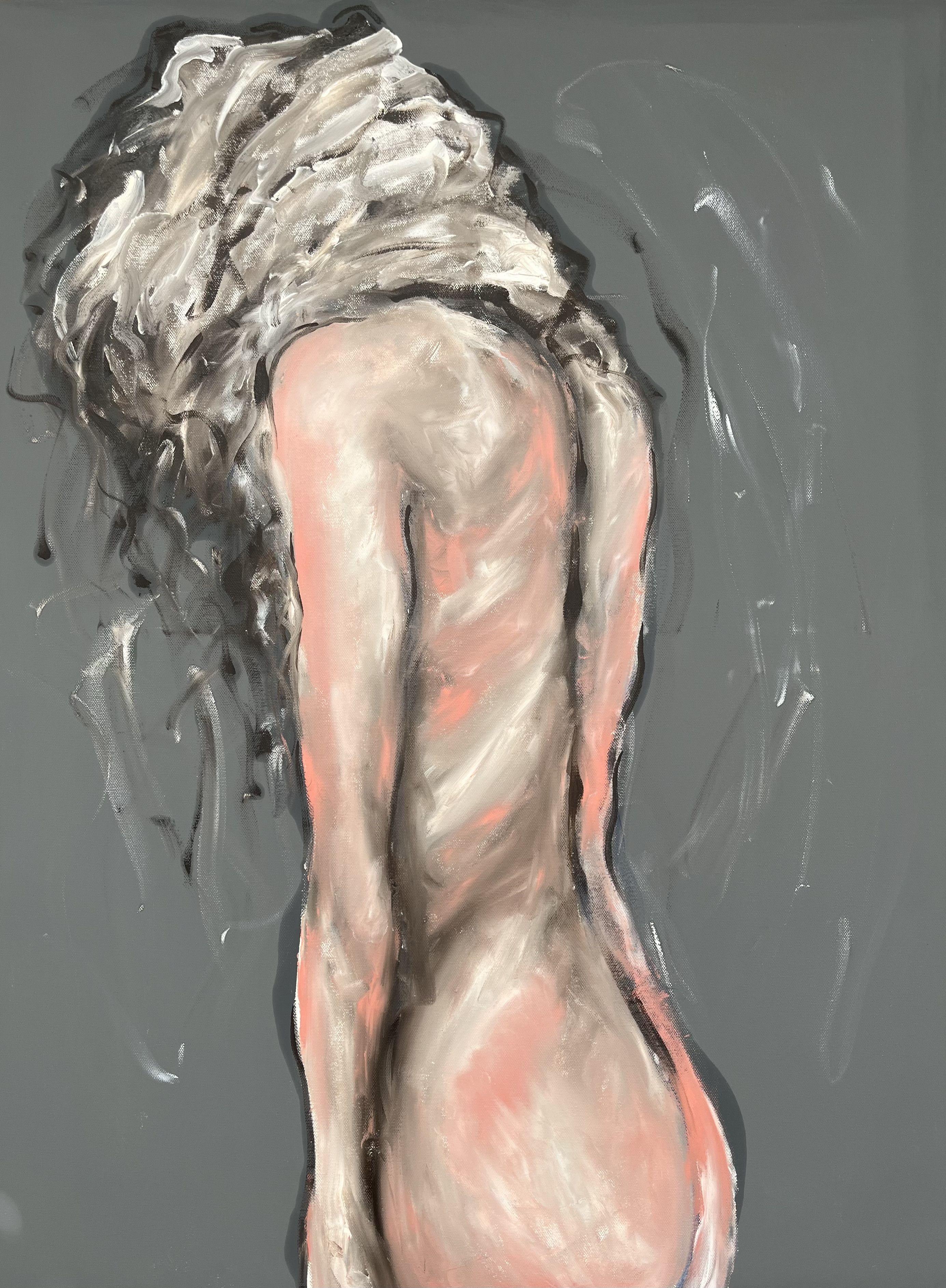 Notte fonda, Pittura, Olio su tela - Painting di James Shipton