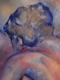 NOUS AIMONS LE ROSE, Painting, Oil on Canvas