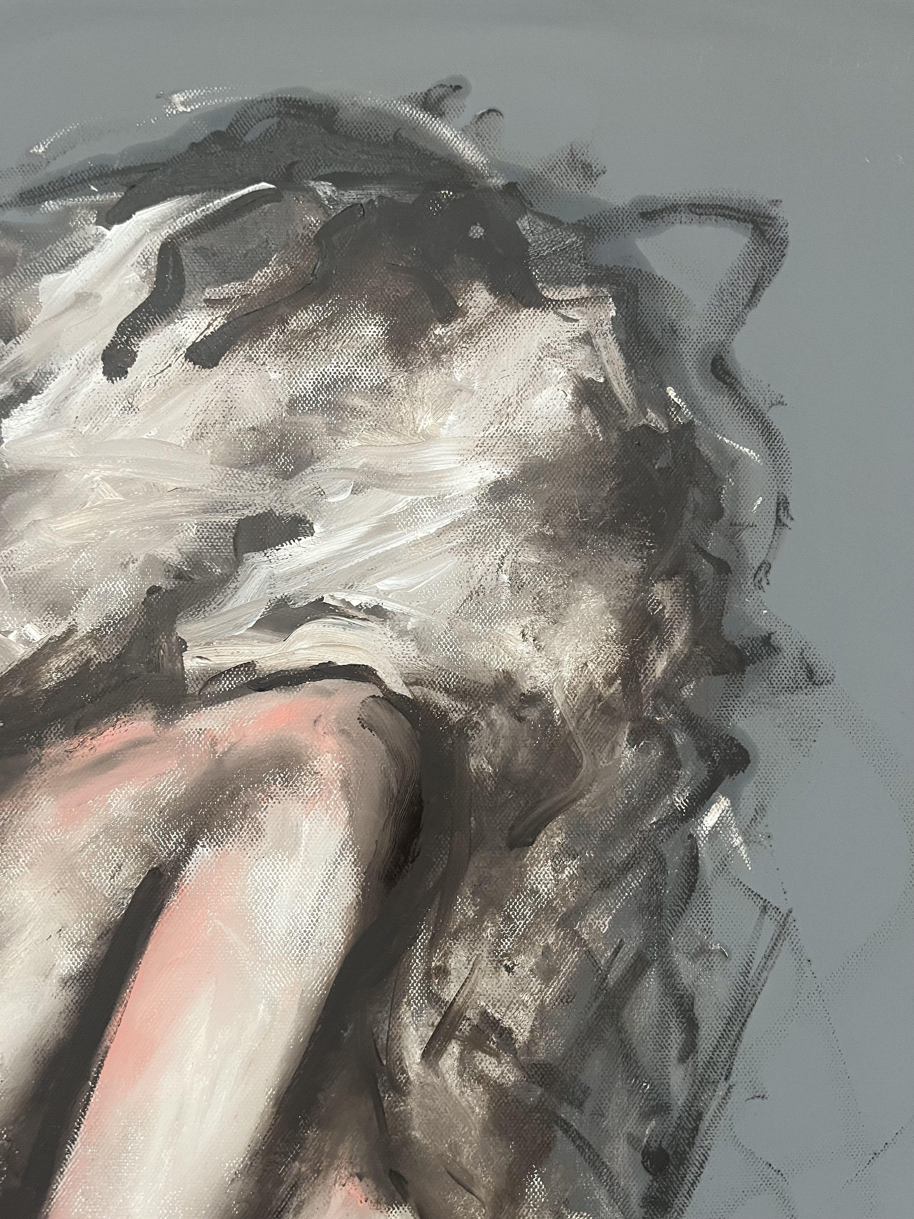 Solo tu, Pittura, Olio su tela - Painting Impressionismo di James Shipton