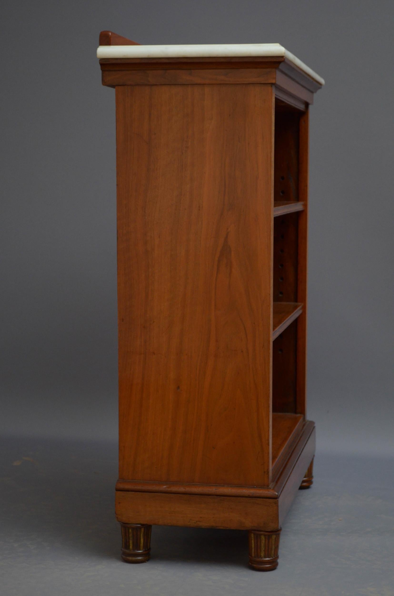 James Shoolbred & Co Small Open Bookcase 4