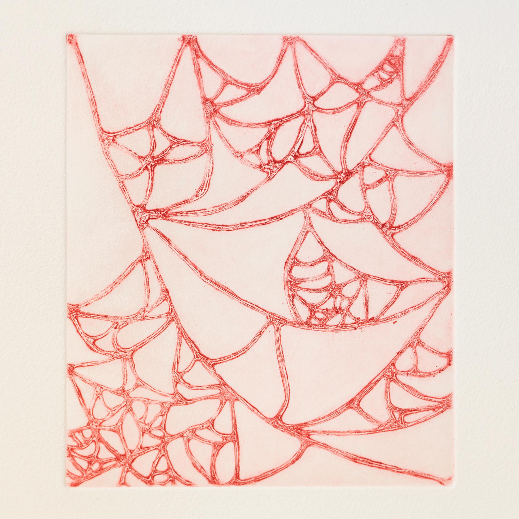 James Siena gravure et pointe sèche 'Línies pesades i infectados'. 

Réalisé par l'artiste, vers 2011.

Le numéro d'édition et la signature de l'artiste peuvent différer de la photo car nous possédons plus d'une lithographie.

Signé à la