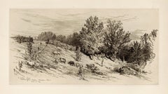 "A Fallow Field" original etching