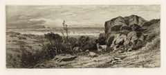 "At Marblehead Neck" original etching