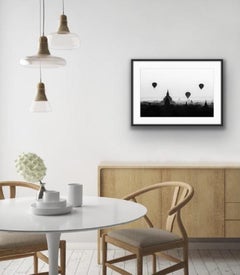 Dawn Over Bagan by James Sparshatt.  Palladium Platinum Photograph 2011