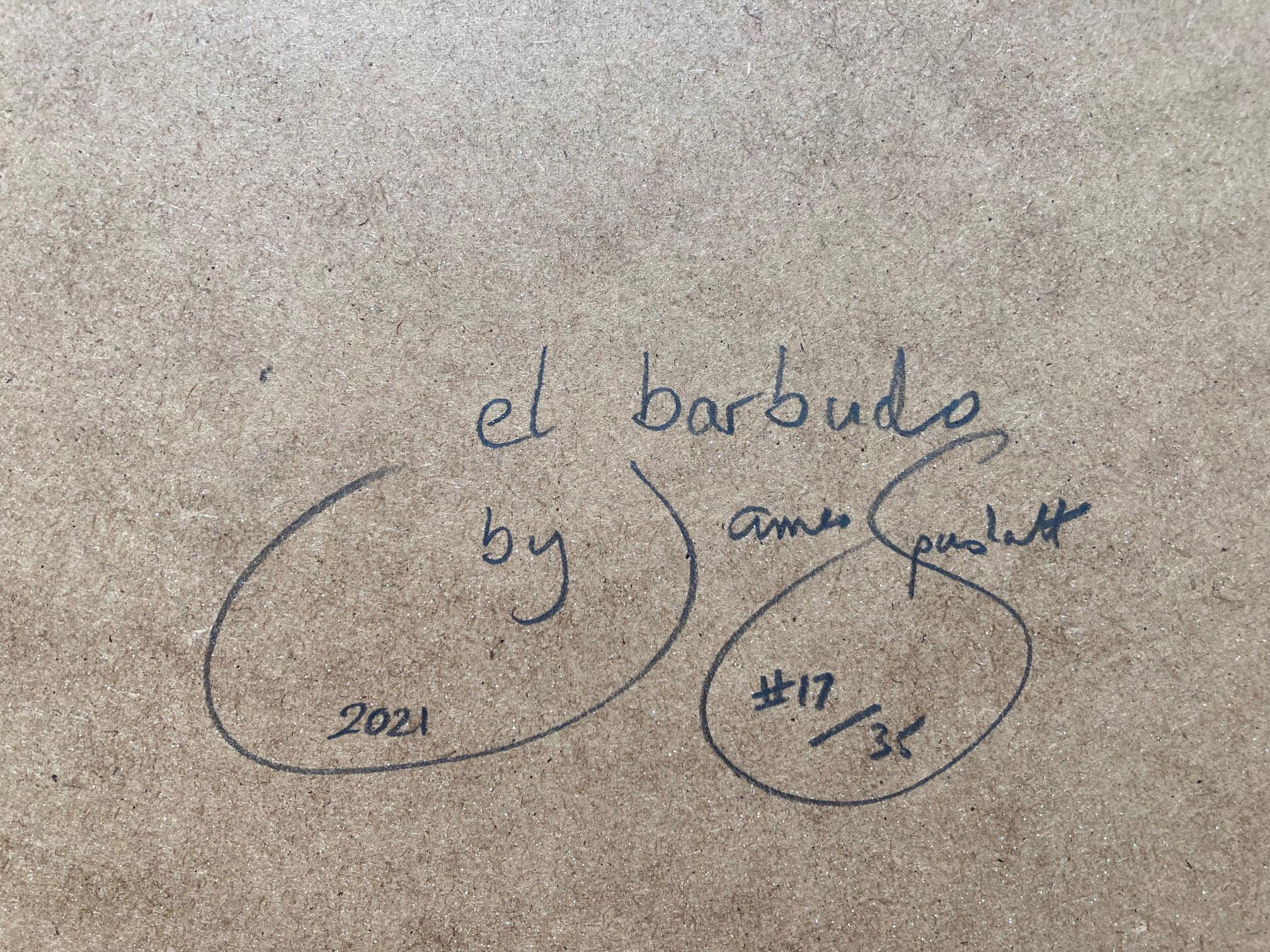 El Barbudo von James Sparshatt. Silber-Gelatinedruck mit Holzrahmen, 2002 im Angebot 4