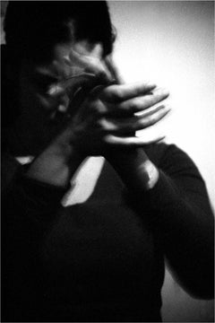 El Duende by James Sparshatt.  Framed BW photograph.  Spanish flamenco dancer