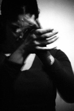 El duende by James Sparshatt.  Platinum print Passion of Spanish flamenco singer