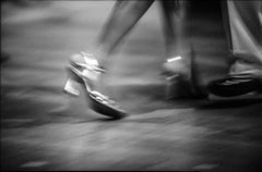 El Paso by James Sparshatt. Platinum photo of the step of Argentine tango dancer