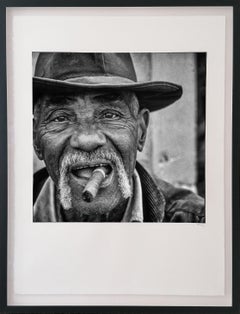 El Sentinel by James Sparshatt - Palladium Platinum Print with Float Frame, 2003