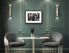 Fellaz on Frenchmen by James Sparshatt. Silver gelatin photo with wooden frame