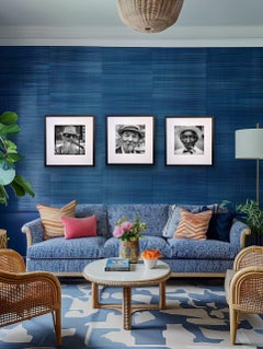 Caballeros de La Habana. 3 fotografías enmarcadas de fumadores de puros por James Sparshatt.