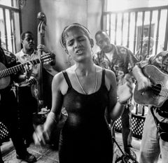 Havana Café by James Sparshatt. Silver gelatin photograph with wood frame