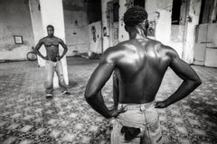 La fuerza by James Sparshatt - Baryta silver gelatin photograph with Wood Frame