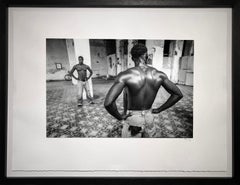 La Fuerza de James Sparshatt. 34" x 26" Impresión en Platino Paladio Blanco y Negro