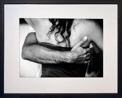 La Linea by James Sparshatt.  Romantic black and white photo of tango dancers.