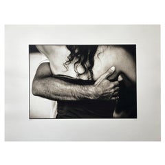 La Línea de James Sparshatt. Foto romántica de tango.  Impresión en Platino Paladio.