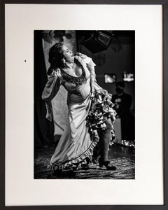 La pasión. Black and white photograph of flamenco by James Sparshatt 