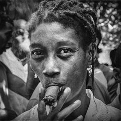 La Romera by James Sparshatt. Portait photograph, Silver Gelatin Print.