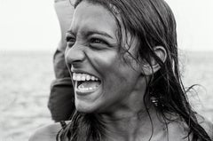 La Sonrisa by James Sparshatt, Silver Gelatin Print with Wood Frame, 2001