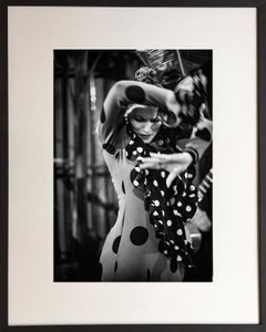 La Tristeza.  Black and white photograph of flamenco by James Sparshatt 