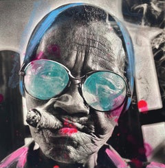 Mujer de Viñales #IV - Neo Platinum. Di Sparshatt Dalzell.