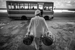 Rumba de Cuba by James Sparshatt. Baryta silver gelatin photograph. Wood Frame