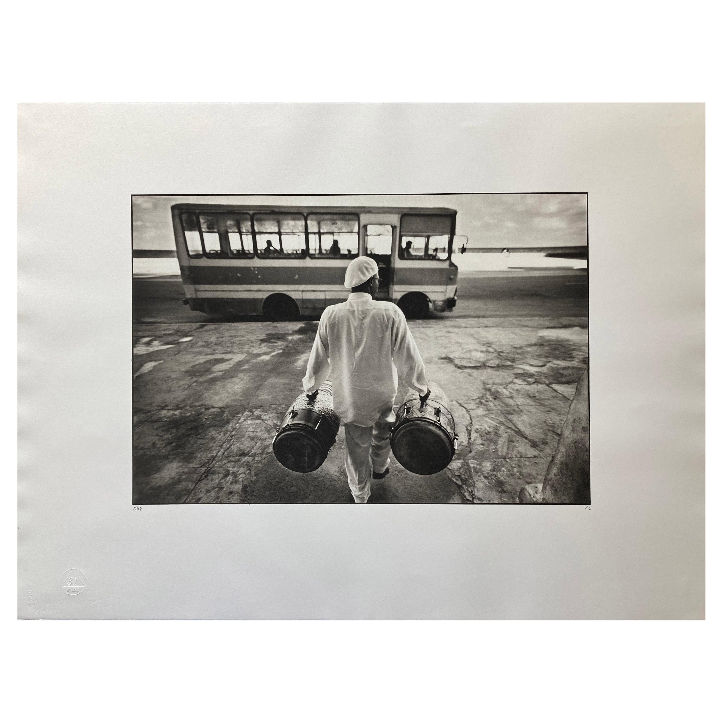 Rumba de Cuba by James Sparshatt - Platinum Photograph of Cuban drummer