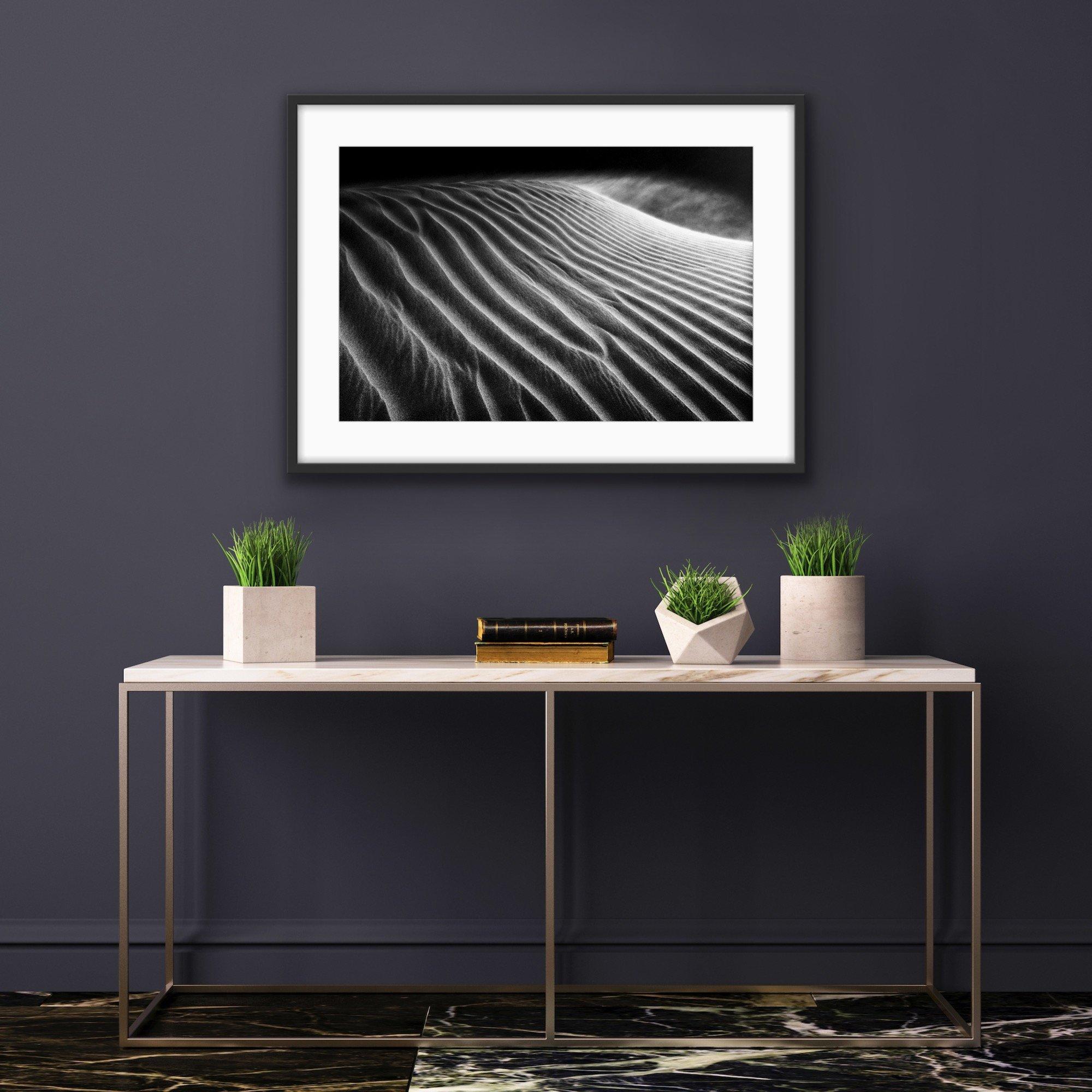 Sands of The Himalaya by James Sparshatt. Archival Print with Wooden Frame For Sale 1