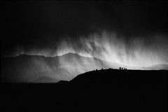 Storm Over The Altiplano by James Sparshatt.  Palladium Platinum Print, 1997
