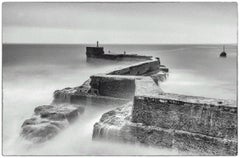 Aguas tormentosas de James Sparshatt.  Impresión en Platino Paladio con Marco Flotante