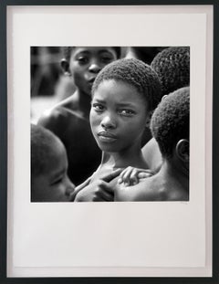 The Maiden of Tsonga by James Sparshatt - Palladium platinum print - Float frame