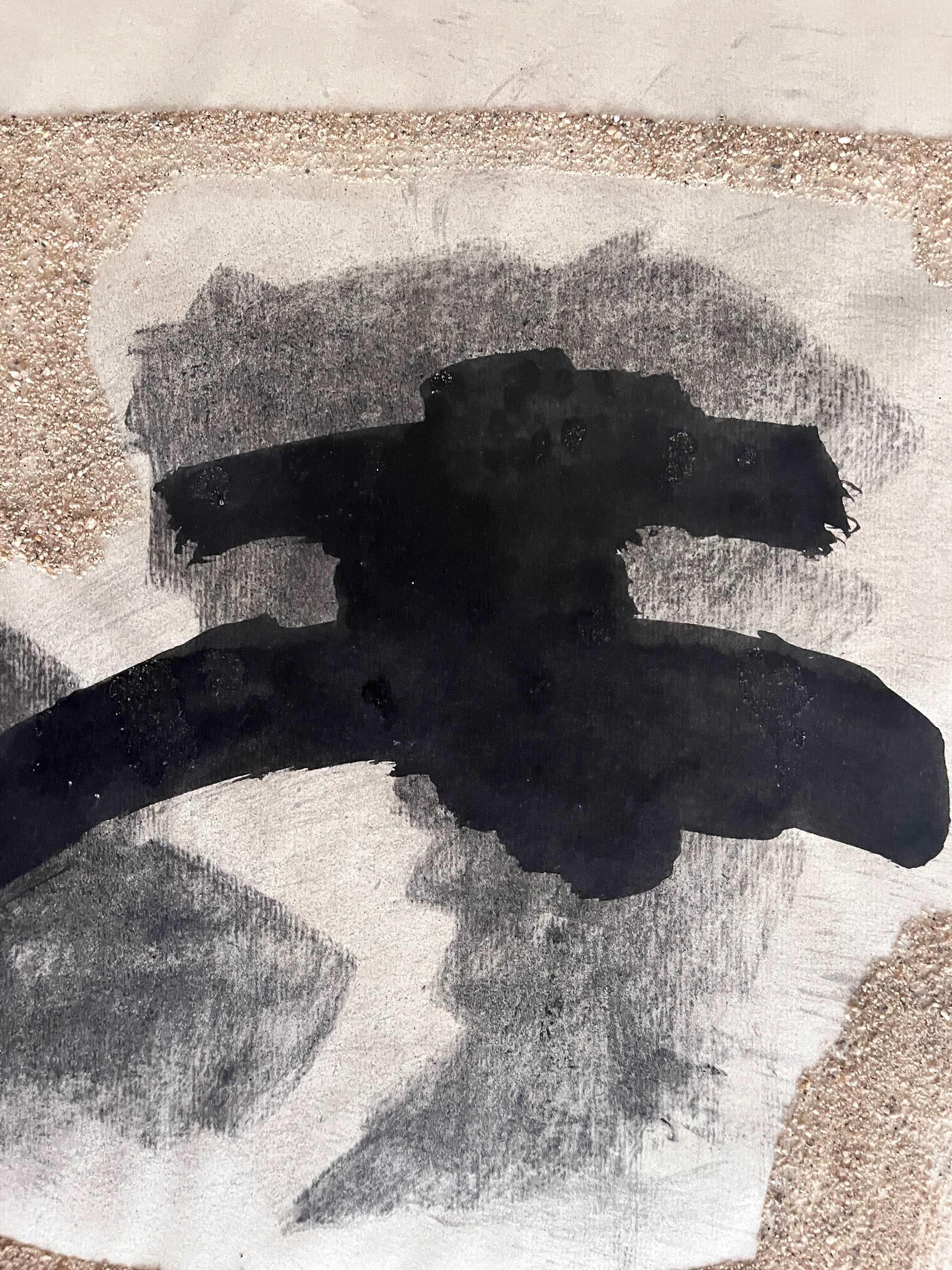 1958 Mixed Media Abstract Collage 