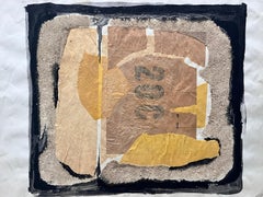 1958 Técnica mixta Collage abstracto "#3"