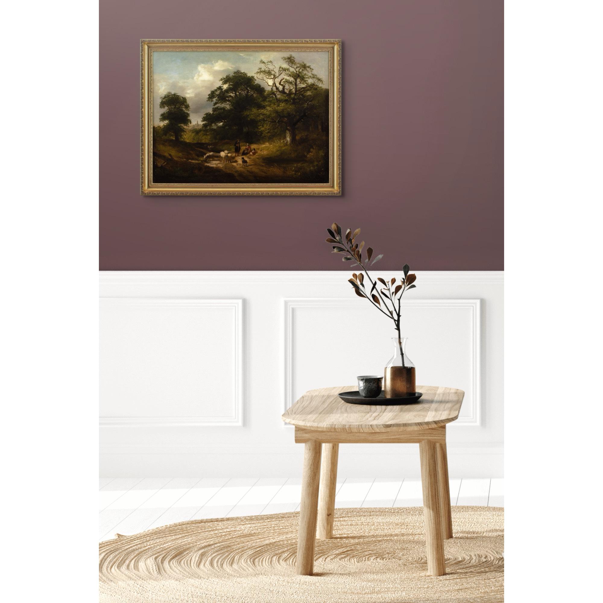 James Stark (Circle), Wooded Landscape With Country Track, Shepherd & Sheep 2