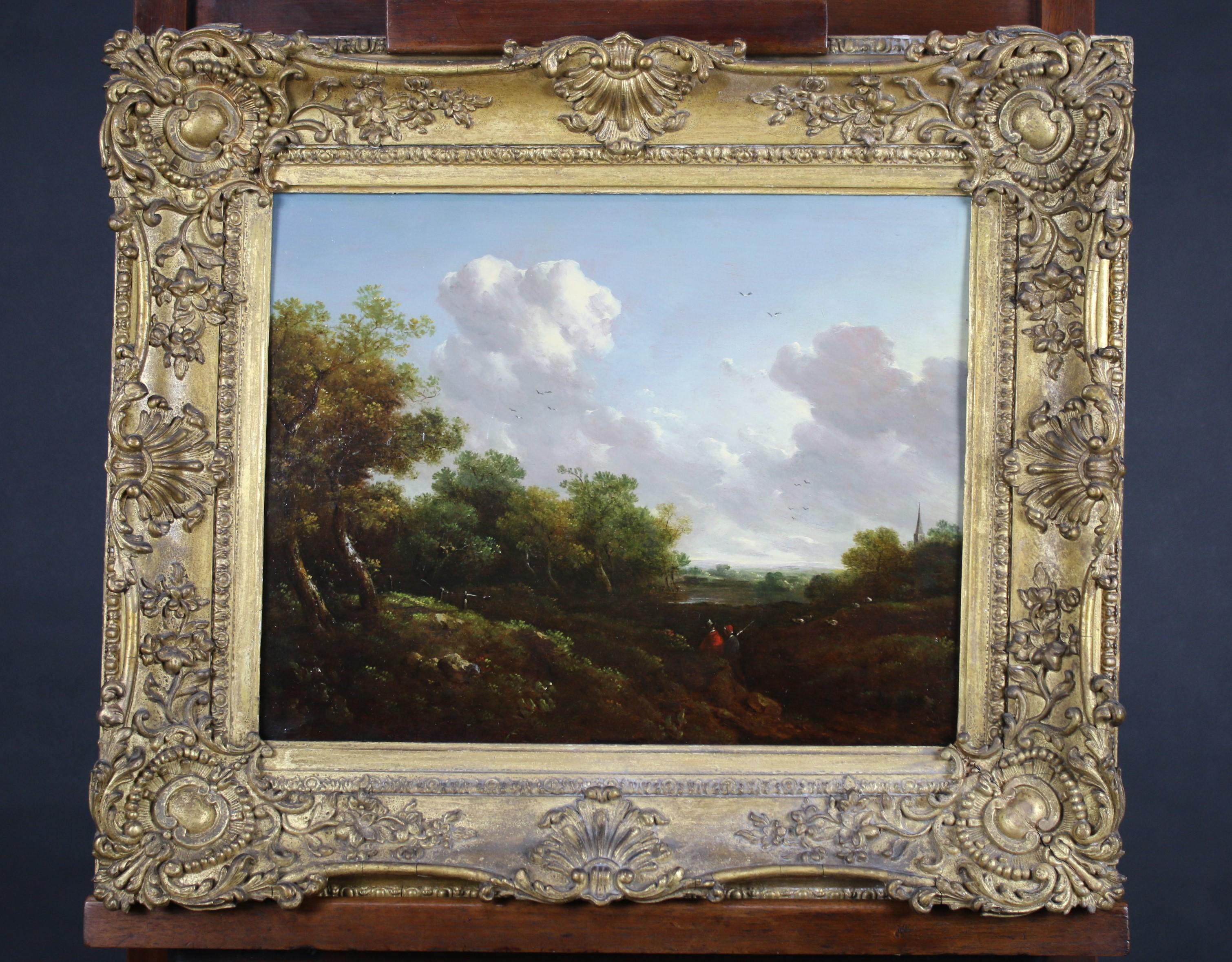 James Stark Landscape Painting - View of Windsor Forest