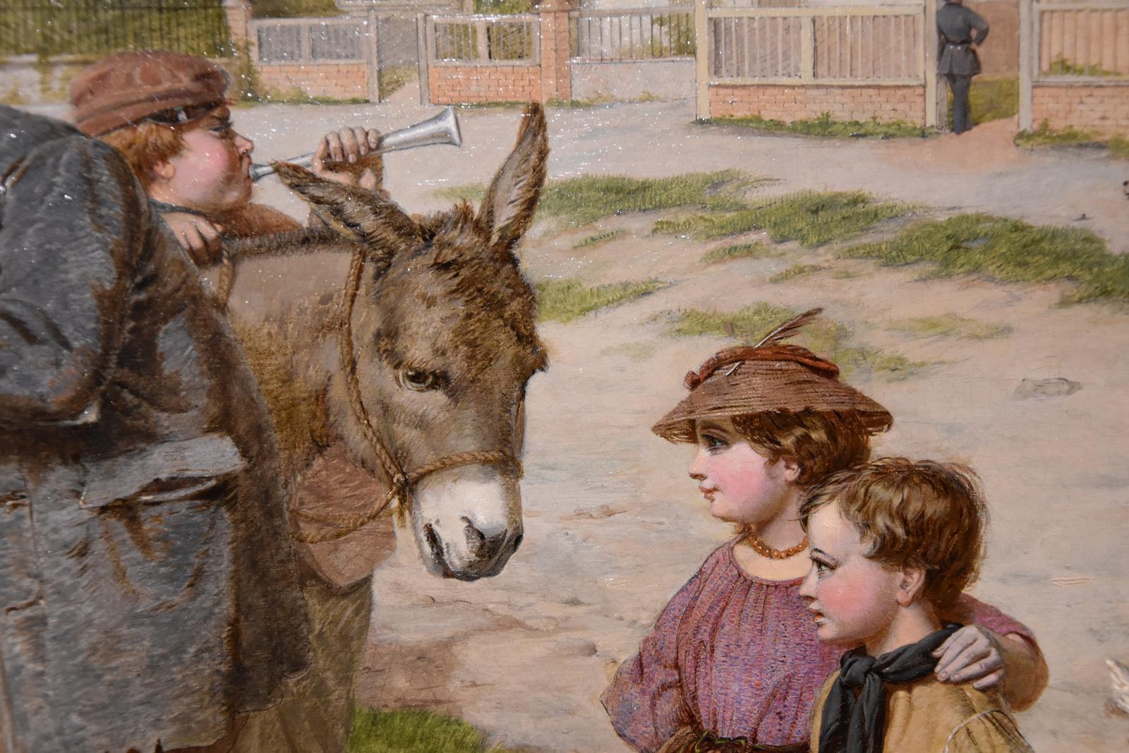 Ölgemälde von James Stokeld „Der reisende Spielzeugverkäufer“ im Angebot 6