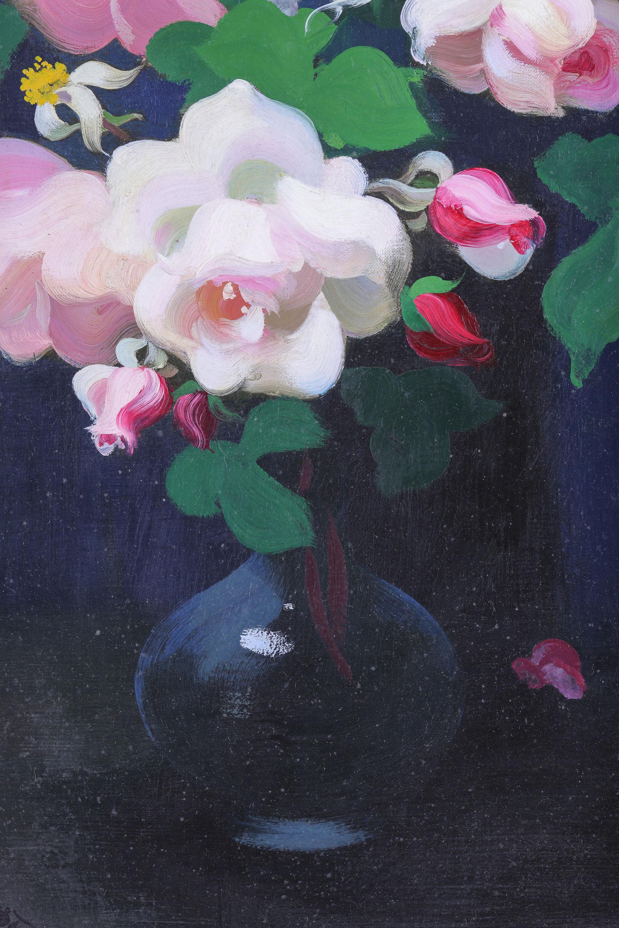 A Still Life of Begonias For Sale 2