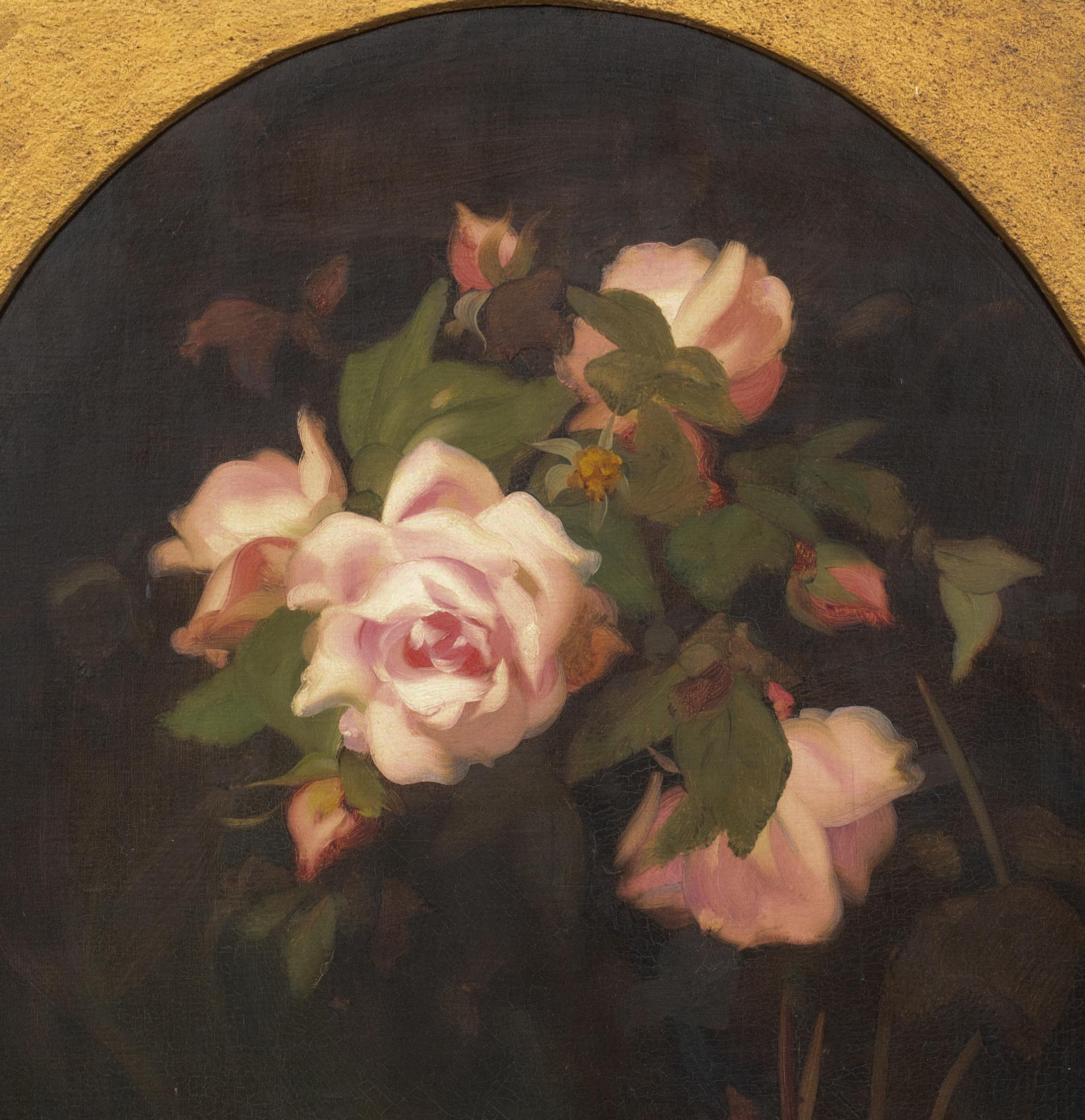 Bodegón de rosas, siglo XIX  de James Stuart Park, escocés (1862-1933) 6