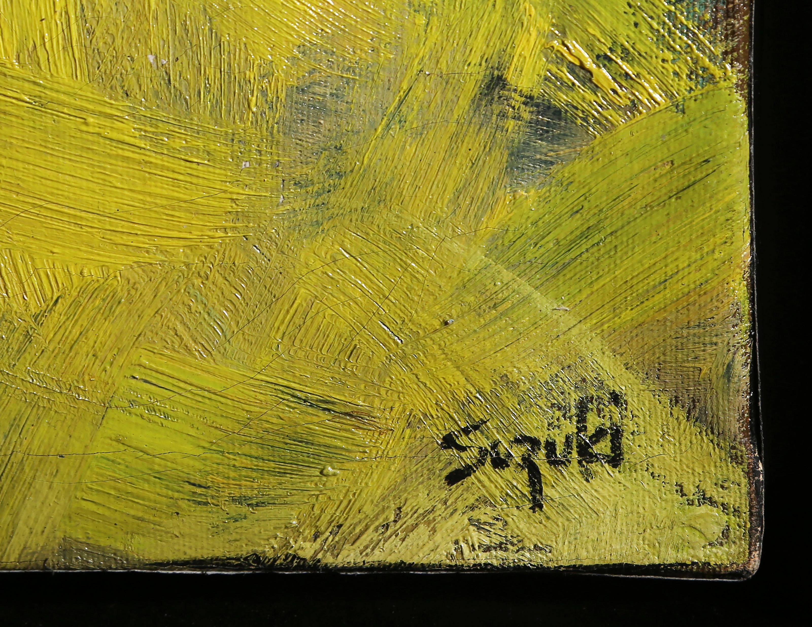 Notti luminose, pittura a olio di espressionismo astratto di James Hiroshi Suzuki - Painting Espressionismo astratto di James Suzuki