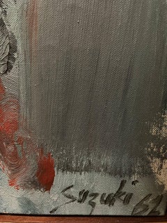 "Resistance, 1962" James Suzuki, California Colorful Abstract Expressionism