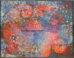 The Old Ones, Abstract Expressionist Acrylic Painting by James Hiroshi Suzuki